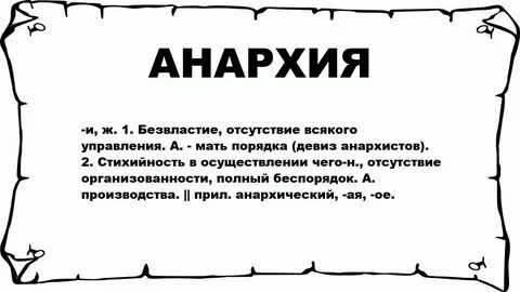 Анархизм это