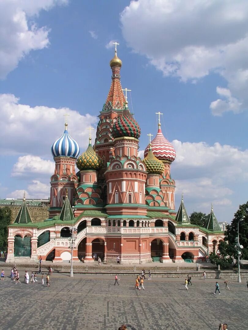 Храм Покрова Пресвятой Богородицы на рву в Москве. Церковь на рву