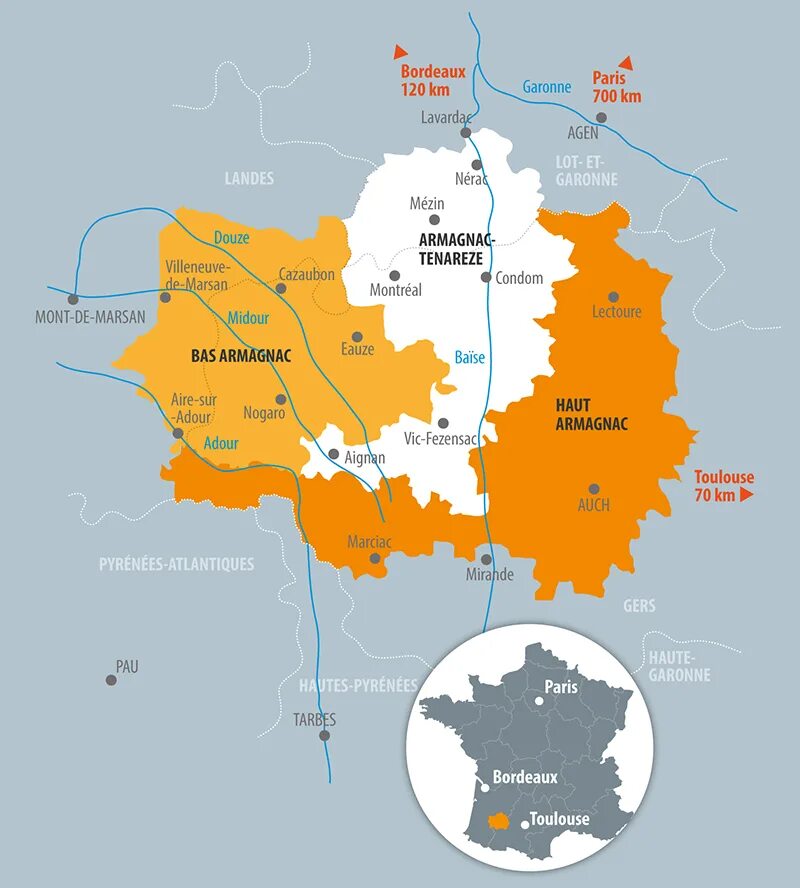 Three zones