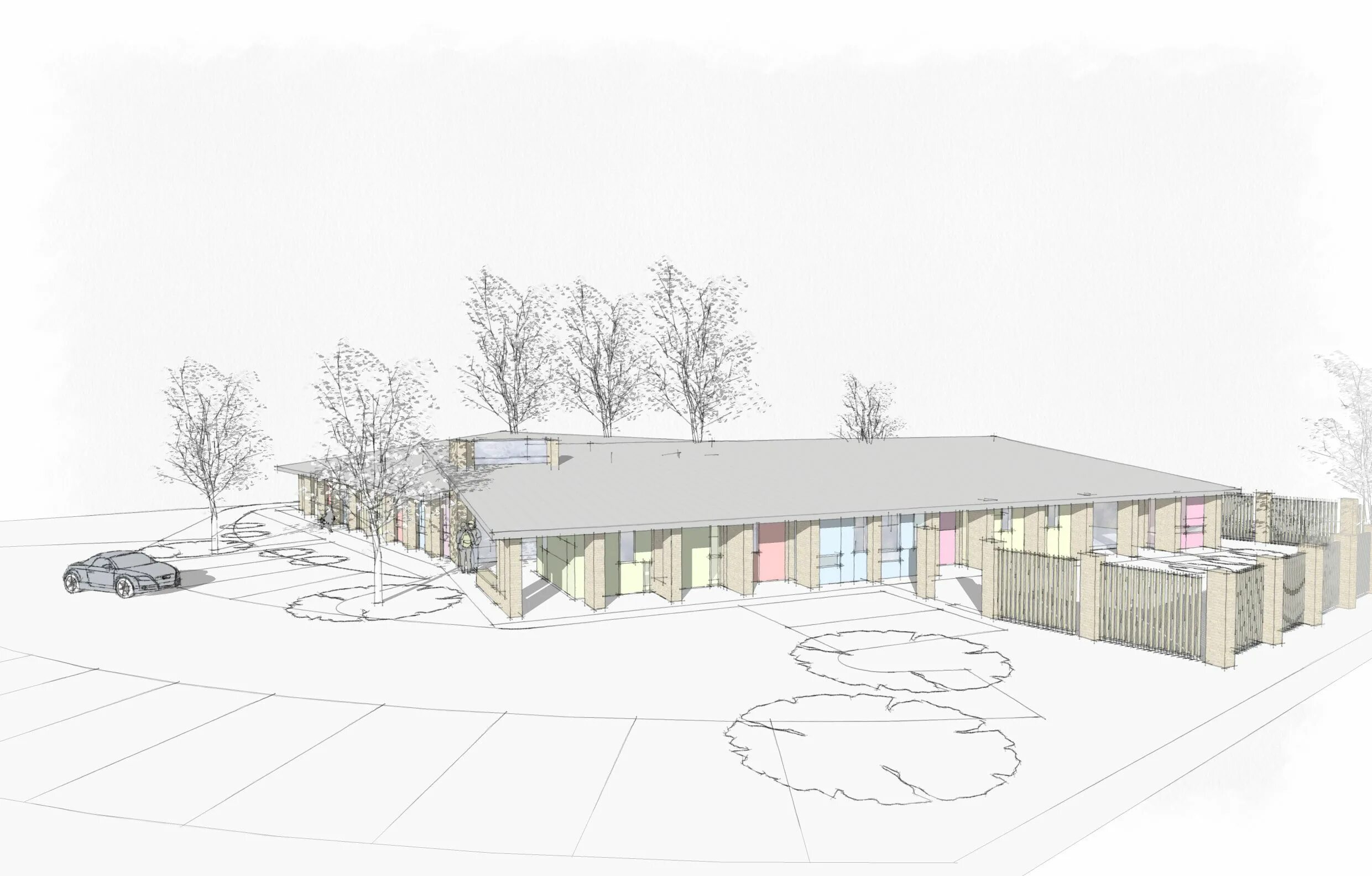 Школа скетчап. Школа sketchup. школа эскиз проекта. школа в скетчапе. модель школы скетчап.