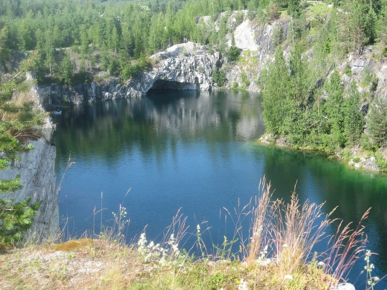 Карелия. Горный парк "Рускеала" и мраморный карьер.: dimabalakirev - ЖЖ