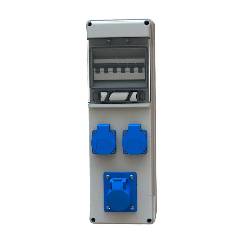 Щит evol combox. Навесной распределительный щит с розетками 2хpce schuko 16a, 2хpce cee 32a 5pin. щит с розетками – t p06.006. щит розеточный навесной электромаркет.