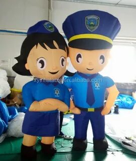 Giant policeman