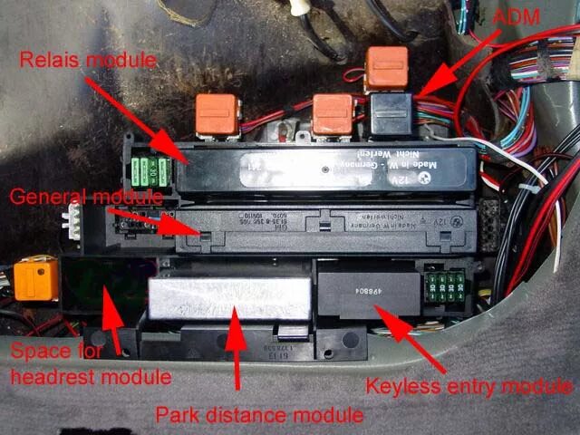 Бмв е39 где находятся предохранители BMW 5-Series (E39; 1996-2003) Fuse Box location Bmw, Bmw 5 series, Fuse box