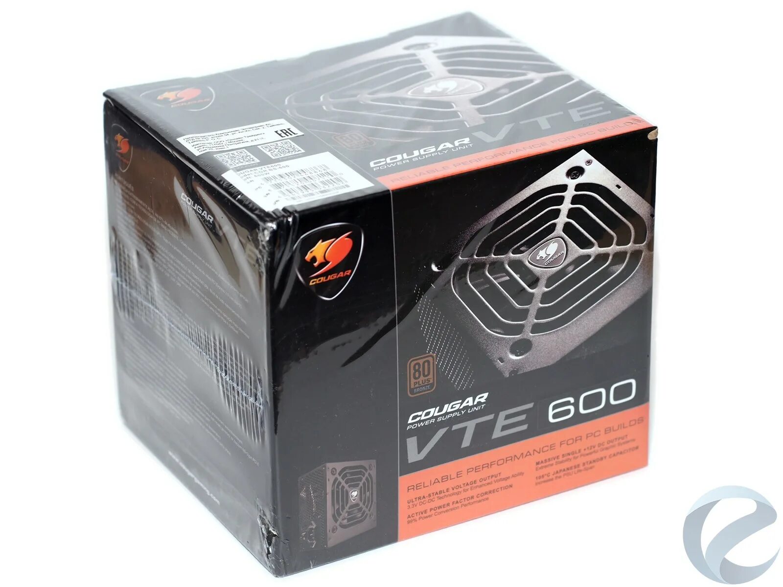 Бп cougar 600w. Cougar vte 600w. cougar vte 600w bronze. cougar bronze 600w. cougar 600w 80 bronze.