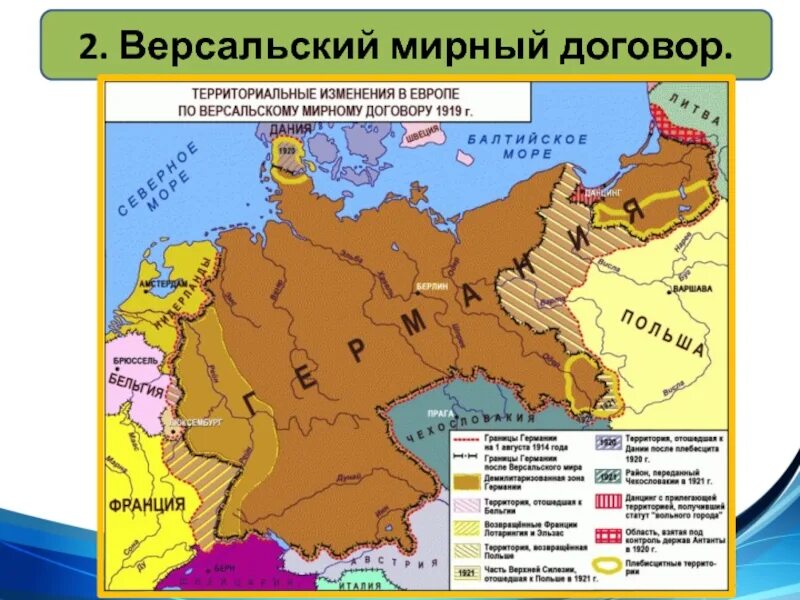 Подписание версальского мирного договора дата