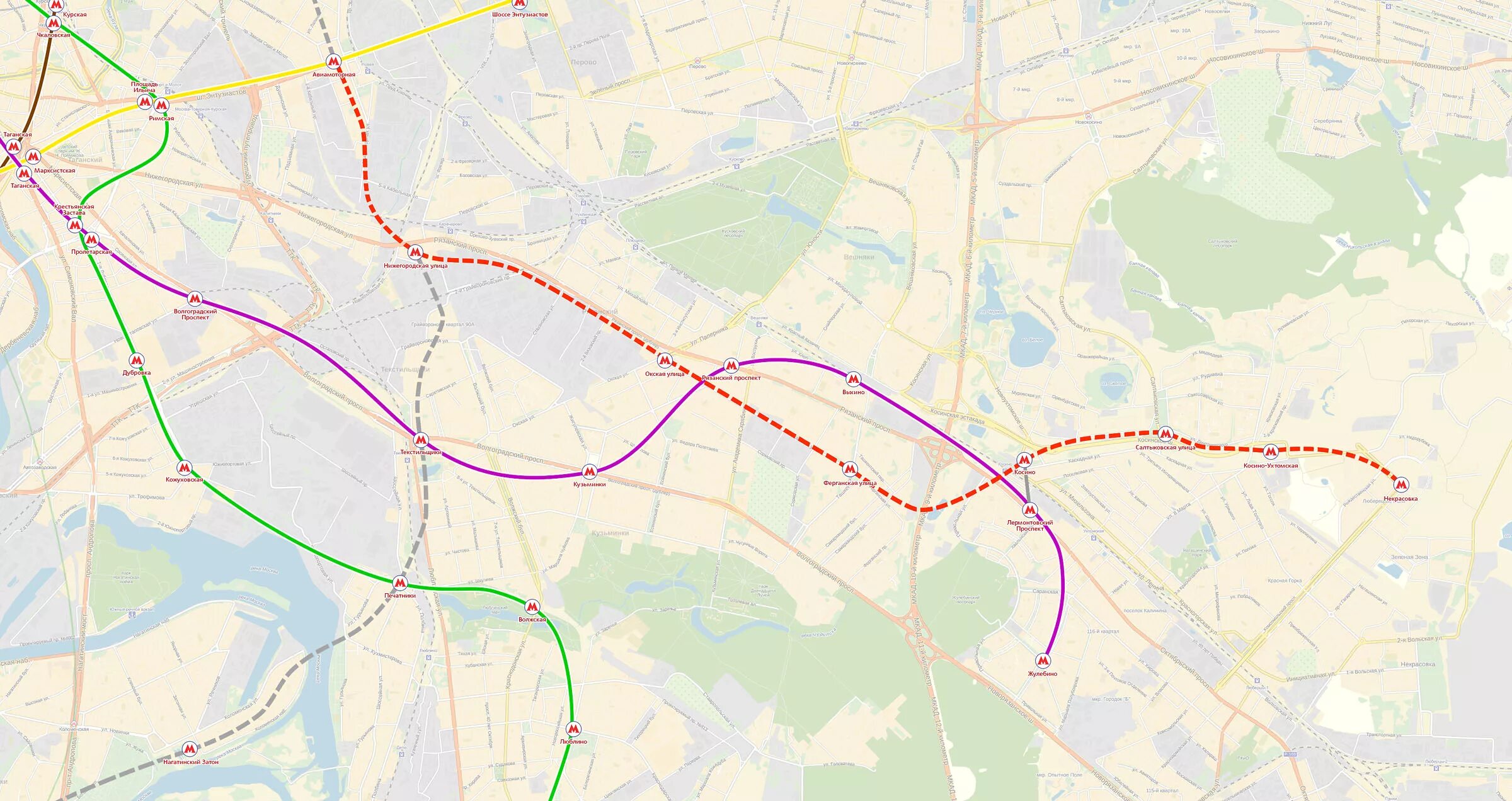 новая ветка метро новаторов.