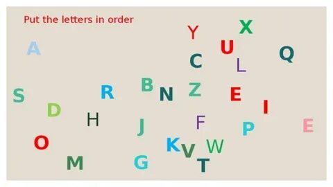 Put the letters
