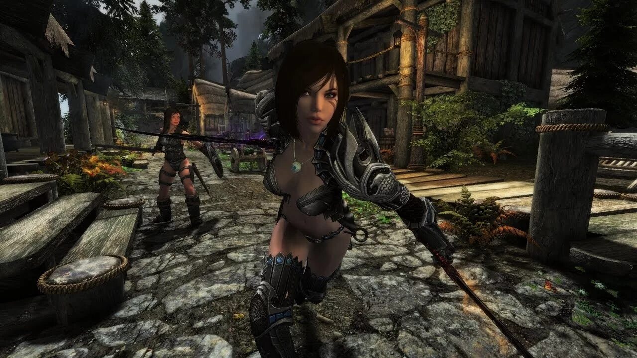 Skyrimgtx. Tera High Elf. Bold animation pack