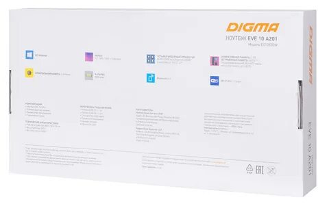 Ноутбук digma eve 10