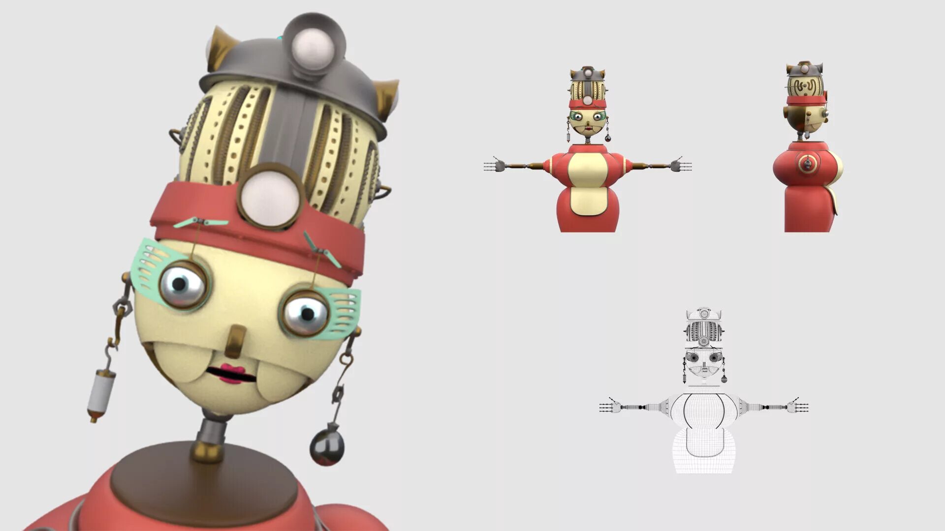 Тетя робот. Aunt fanny robots. роботы 2005. тетушка из роботов. тётя феня роботы.