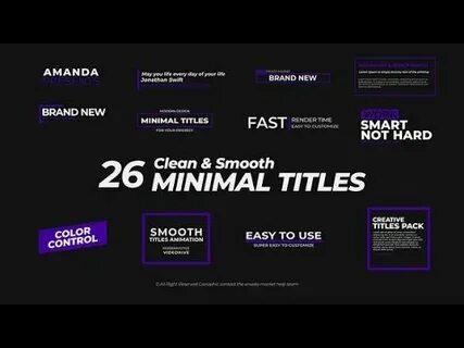 Titles pack