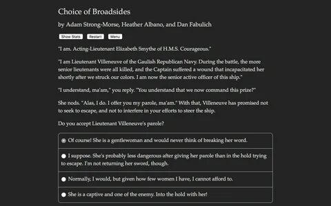 Игра choice код