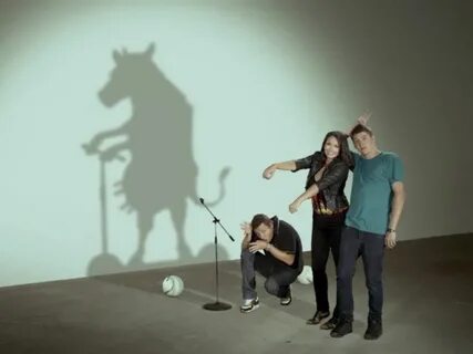 As as a shadow