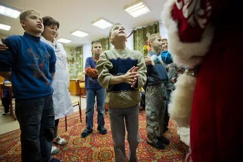 Новый год в детском доме
