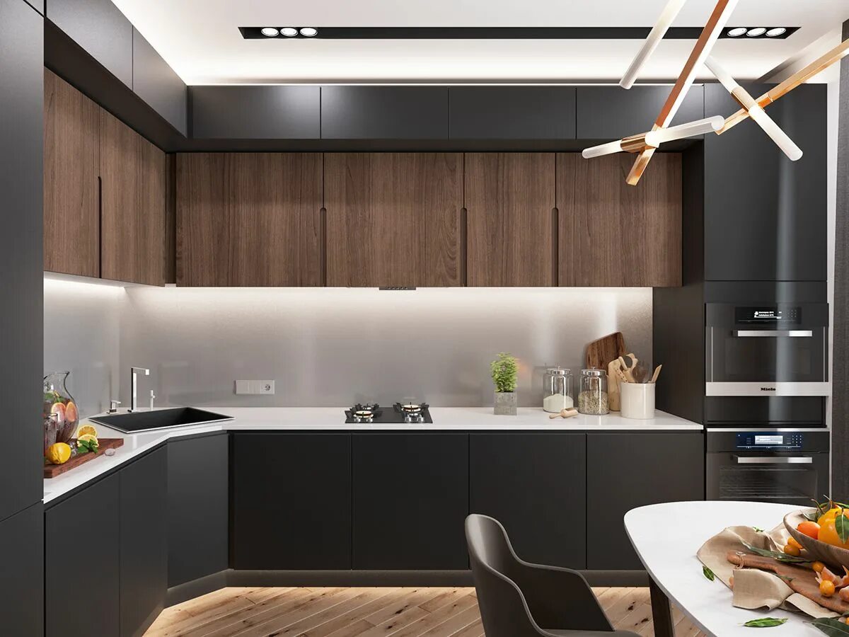 Room a Holic Contemporary kitchen design, Kitchen interior design modern, Luxury