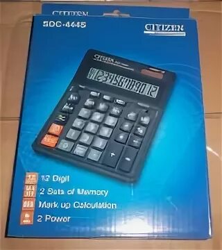 Citizen sdc 444s