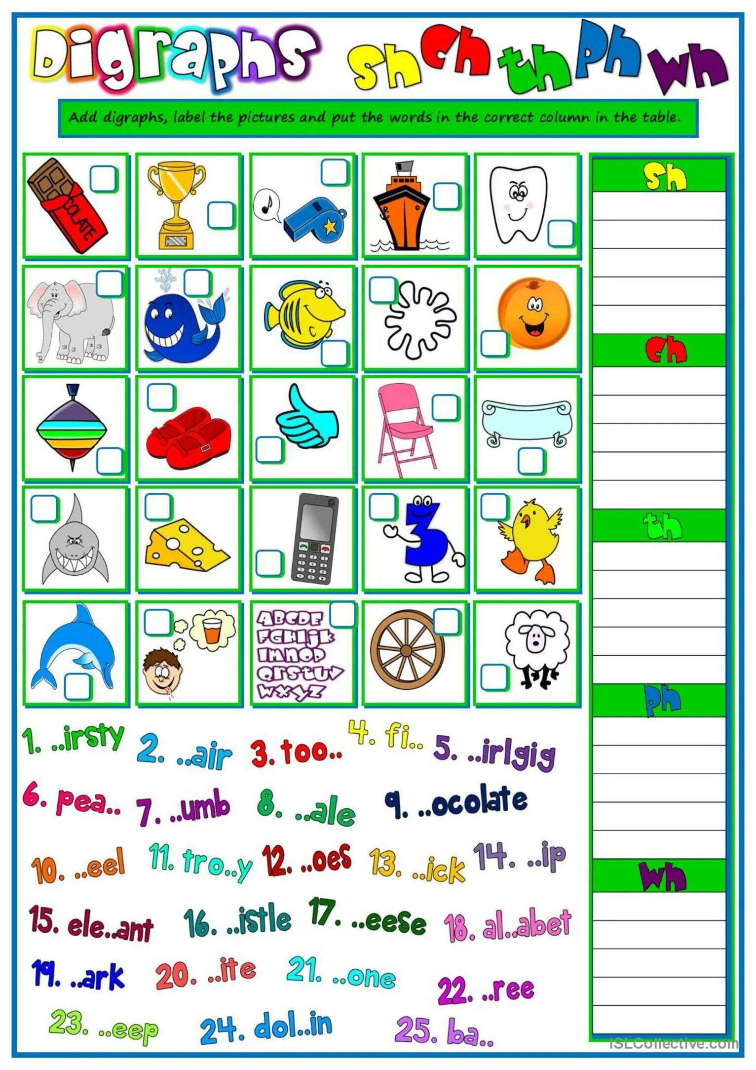 Digraphs. Ch sh th ph wh. ph,wh,th,sh,ch digraphs. задания на диграфы в английском. английский задание на ch sh.
