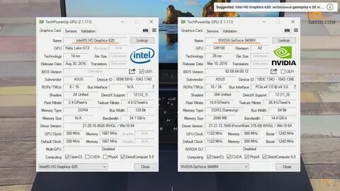 Intel graphics 620 драйвер