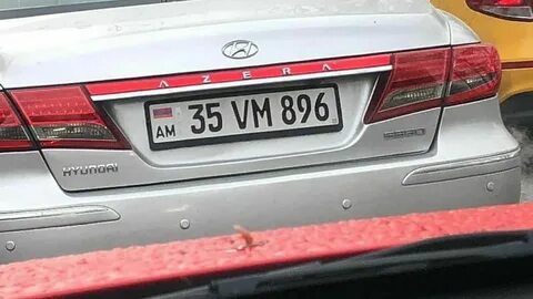 Армянские номера автомобилей