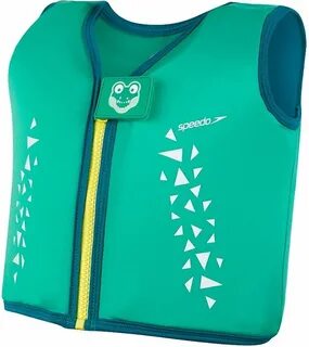 Жилет для плавания Speedo Croc Printed Float Vest 2-4, Для детей, Зеленый, ...