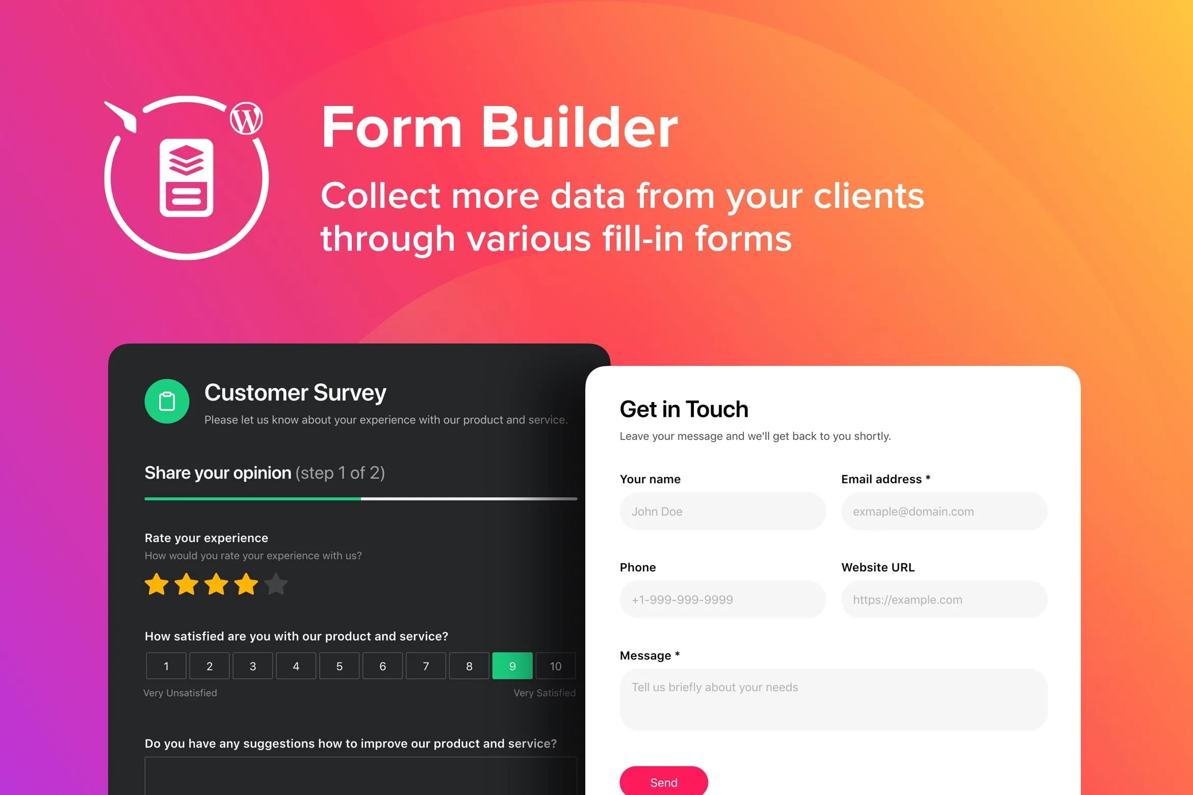 Form builder. Elfsight-form-builder-cc. form builder elfsight next button. news element wordpress module nulled.