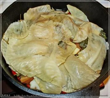 Дымляма с капустой в казане