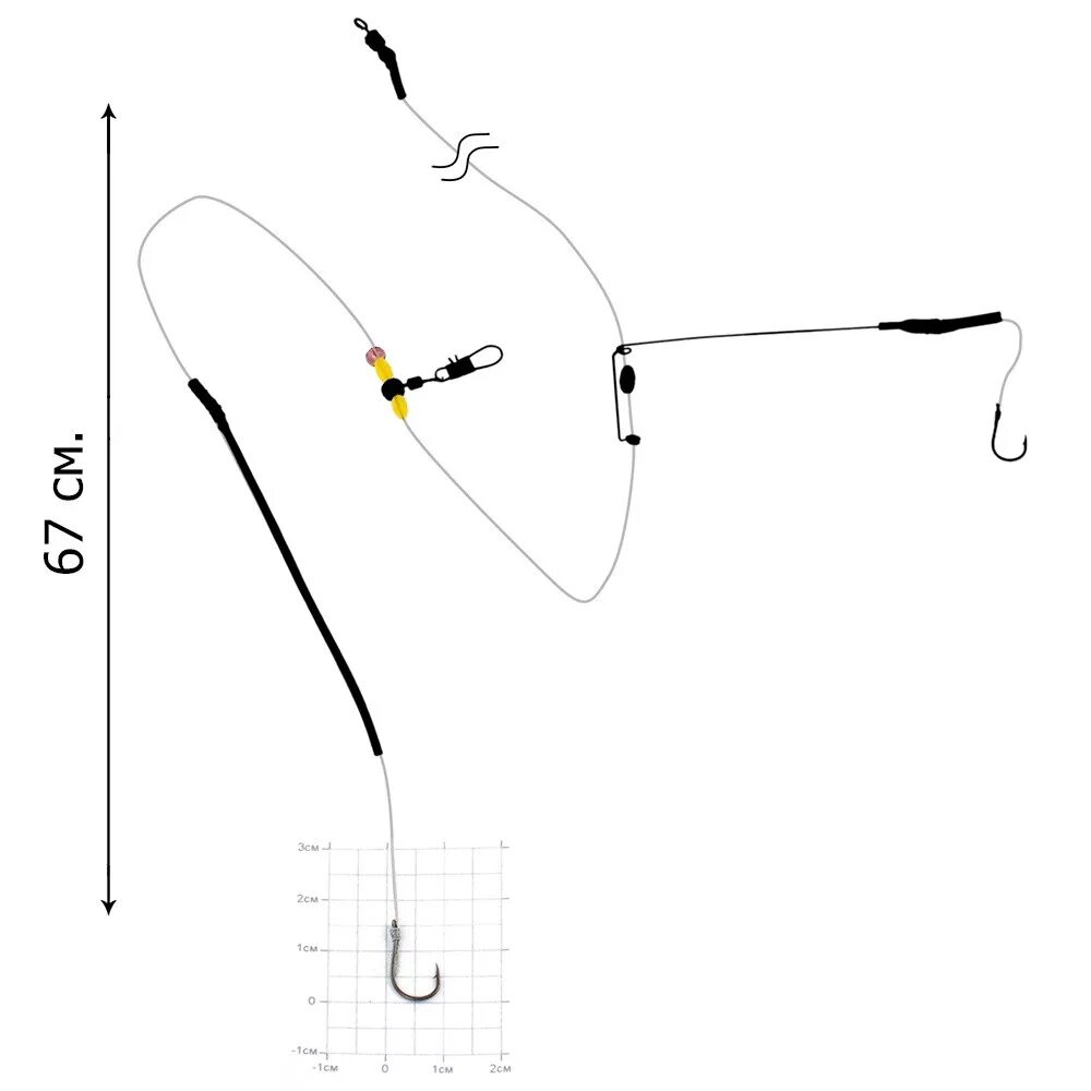 Оснастка фидерной снасти на карпа. Оснастка фидерного удилища с противозакручивателем. Оснастка фидерного удилища. Фидерная оснастка с двумя крючками схема. Оснастка для пикера с кормушкой.