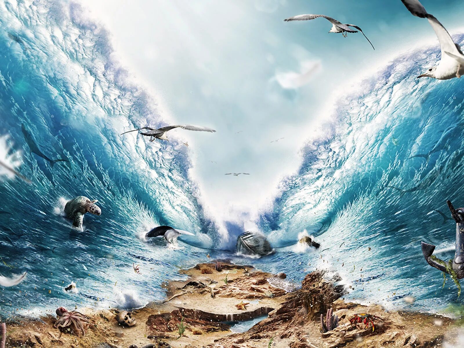Three oceans