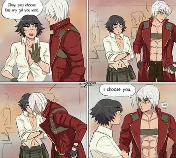 Dante Devil May Cry, Persona 5 Joker, Cute Couple Comics, Dnd Funny, Evil A...