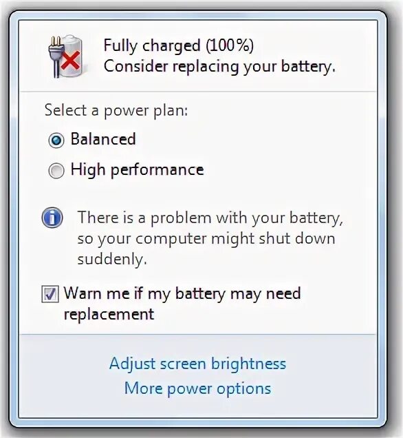 Detected Windows Battery. Battery info Windows. Replace Battery перевод на русский язык.