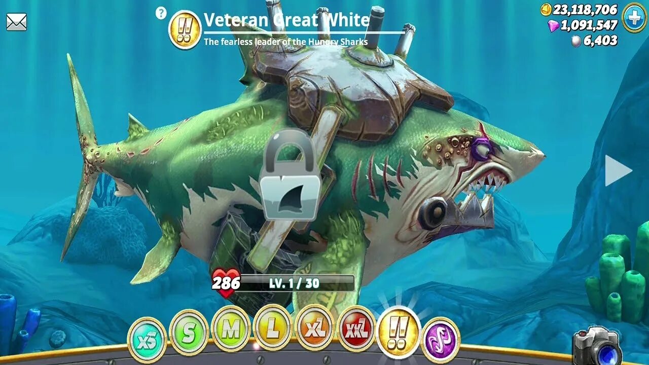 Hungry shark world взлоmанную. Акула из акул в hungry Shark World. Игра hungry Shark World veteran. Great White Хангри Шарк. Hungry Shark World большая белая акула.