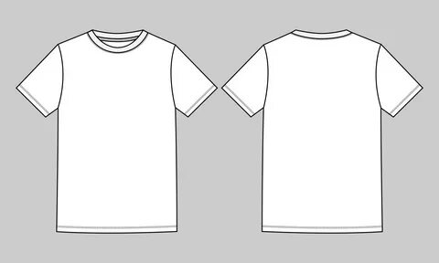 white t shirt template - conturelle.com.
