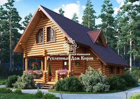 Оцилиндрованный брус проекты