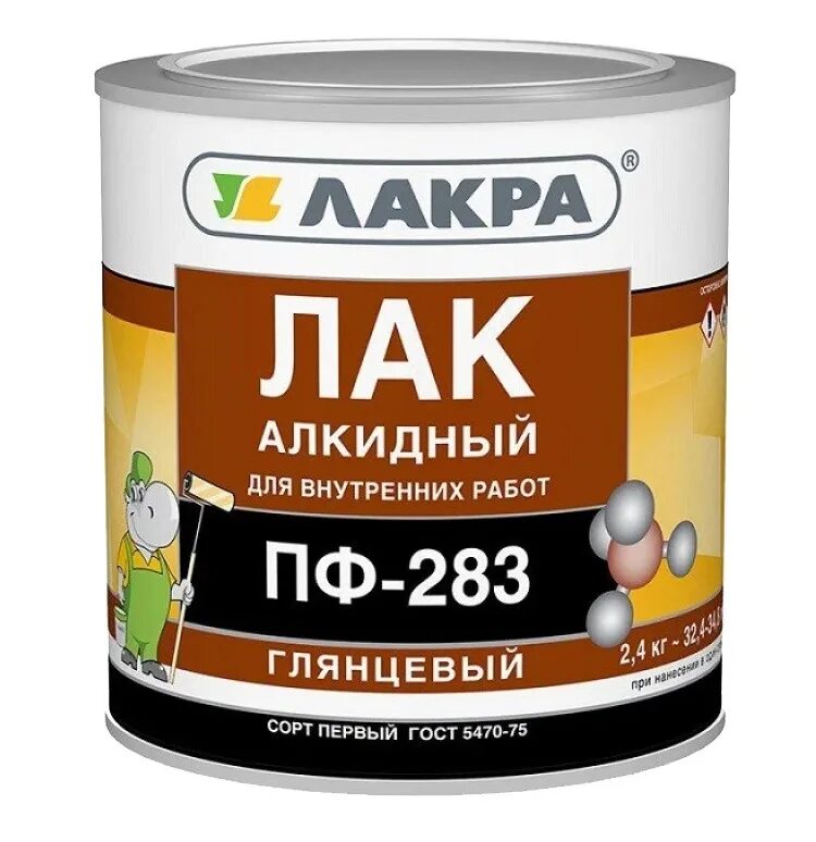 Лаки бесцветные для внутренних работ