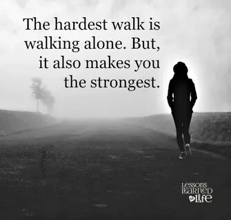 Alone but