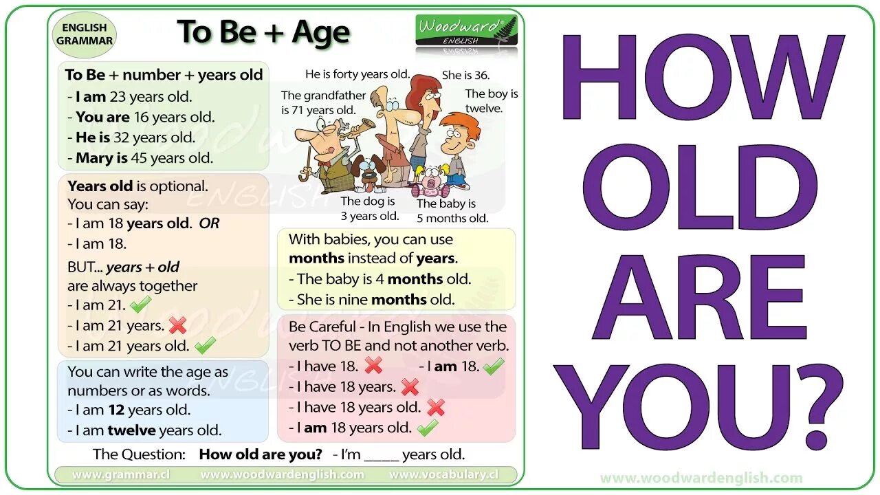 How old are you?. Английский how old are you. Возраст на английском. Age на английском. Be nine перевод