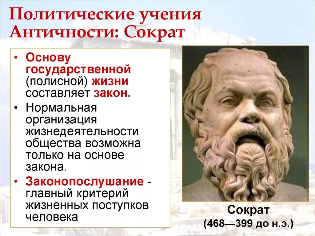 Древняя политическая организация. Политические учения античности. Политическая мысль Сократа. Учение Сократа о политике. Политические взгляды Сократа.