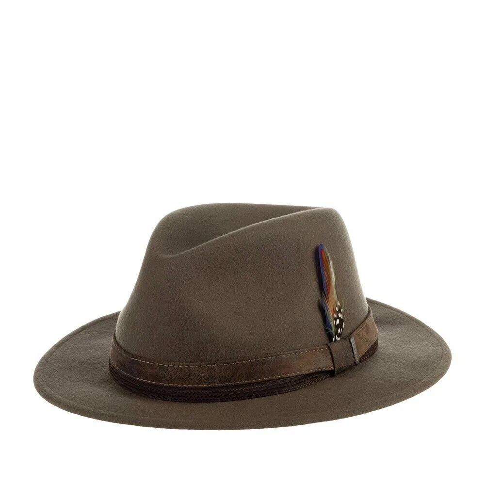 Фирмы шляп. Шляпа Херман Стетсон. Stetson головные уборы 6843507. Американского бренда Stetson.. Непромокаемая шляпа.