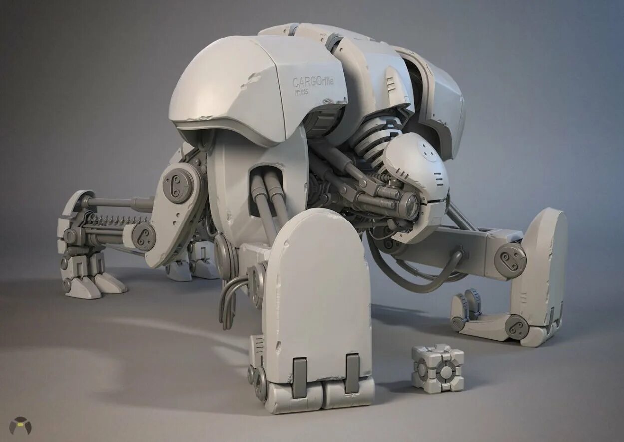 Sci fi robot. Робот концепт. sci fi робот. zbrush меха робот. роботы будущего.