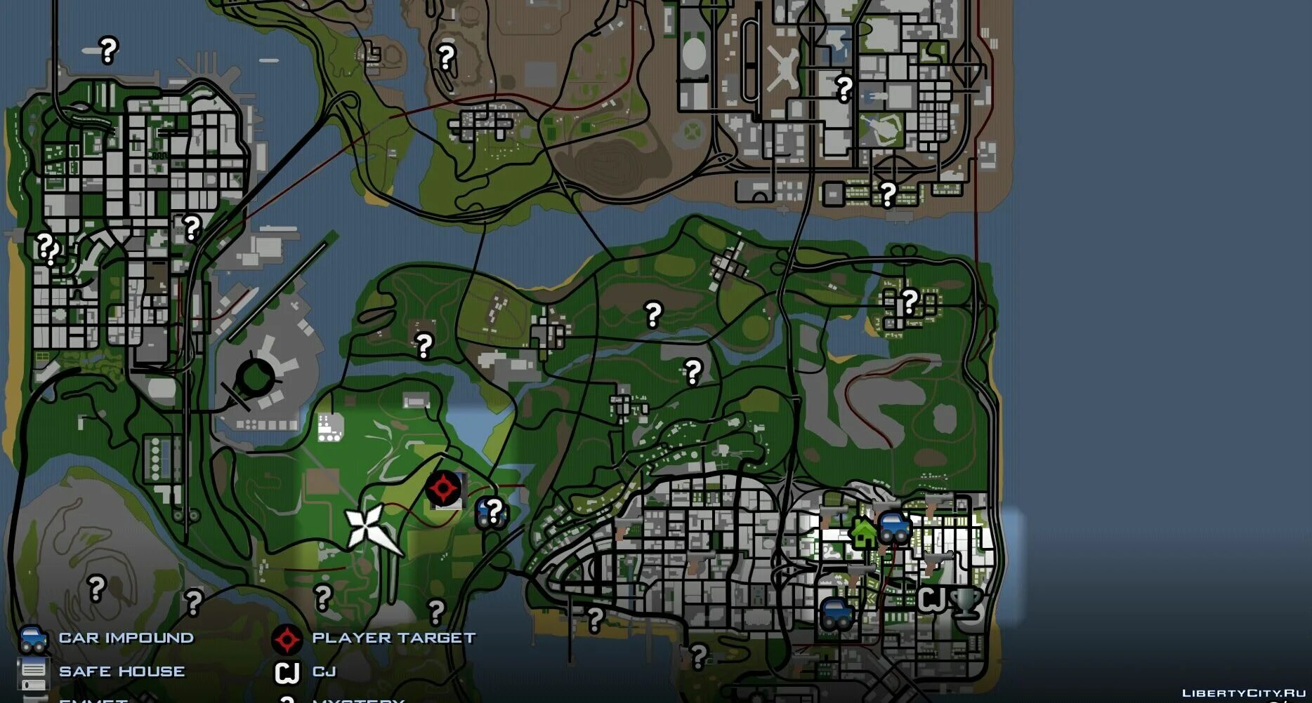 Map samp