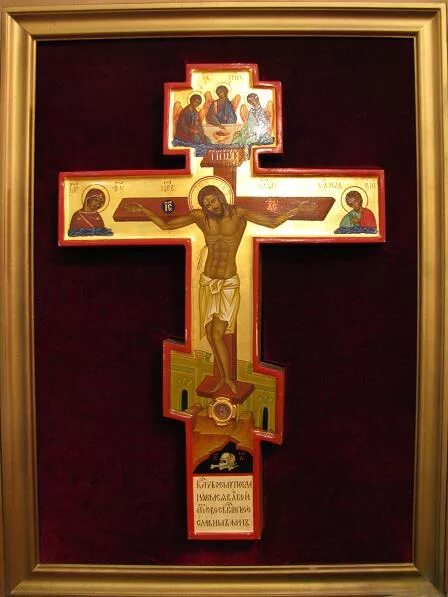страсти христовы старообрядческие иконы. ру. распятие с предстоящими богоматерью и иоанном богословом. икона "крест господень". иконы без крестов.