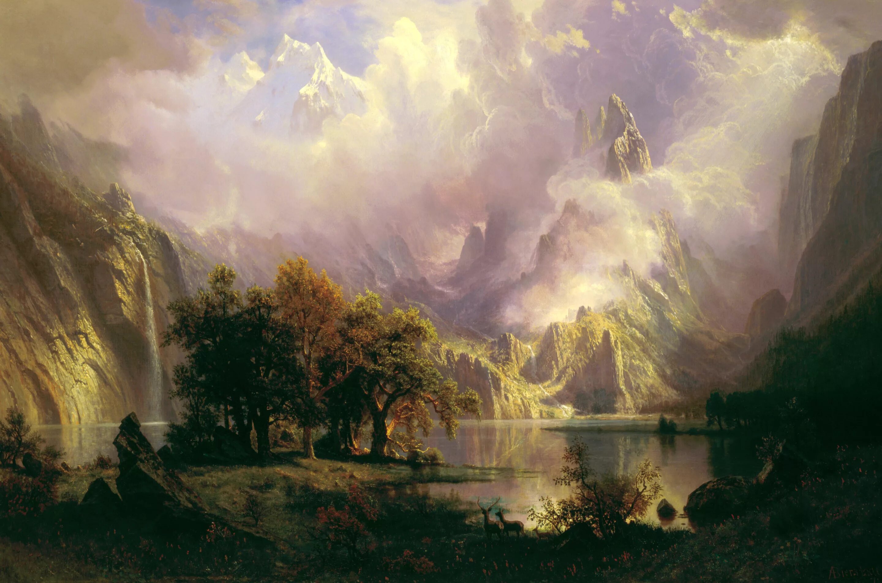 Лучшие картины. Альберт Бирштадт (Albert Bierstadt; 1830-1902). Albert Bierstadt художник. Альберт Бирштадт картины. Albert Bierstadt скалистые горы.