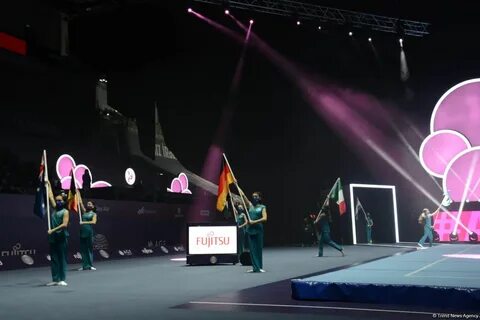 Парад флагов на играх будущего