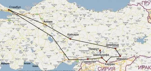 Мардин город в турции на карте