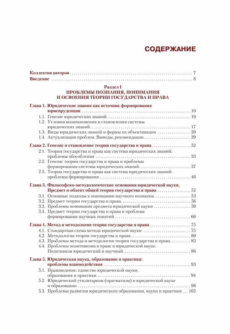 Актуальные проблемы тгп. Учебник тгп перевалов.