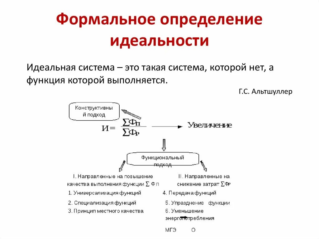 Формальный подход определение. Формальное определение это. Идеальная система. Пример идеальной системы. Формально определение.