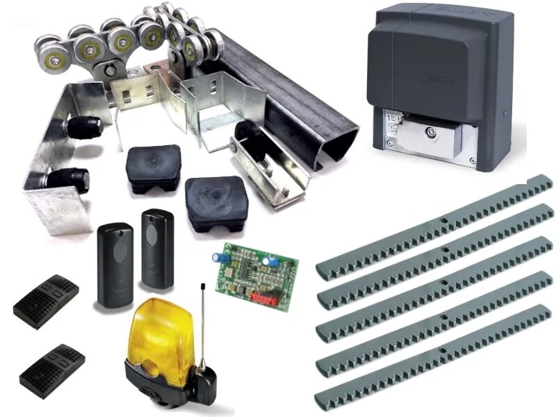 CAME M800-6-Z-CAME-компл + BX608AGS Комплектующие для откатных ворот весом до 80
