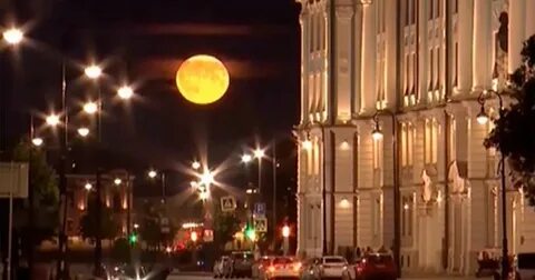 Москва вчера ночью