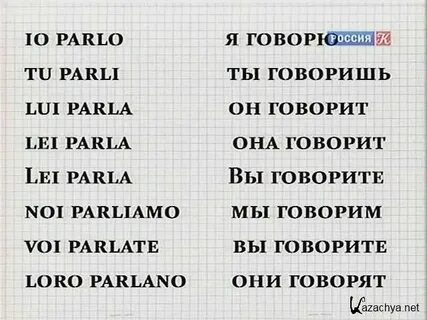 Итальянский 16 урок